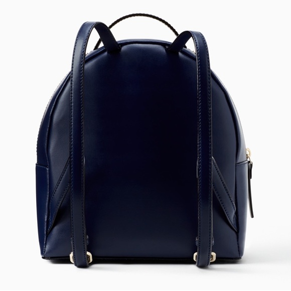 Kate Spade Graphic Spice Things Up Camel Backpack. - Picture 3 of 8